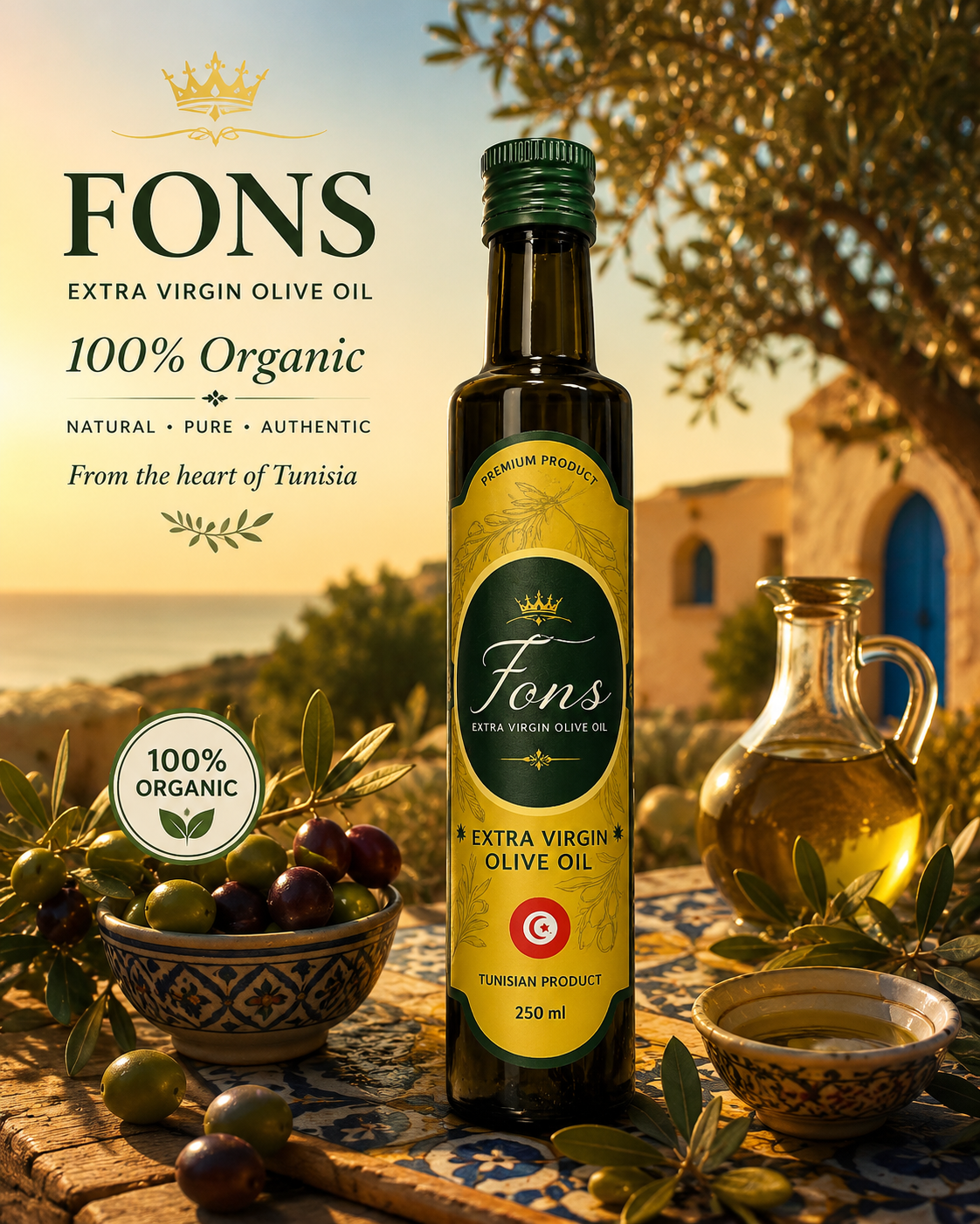 Oliveraies FONS — Ouled Haffouz, Tunisie